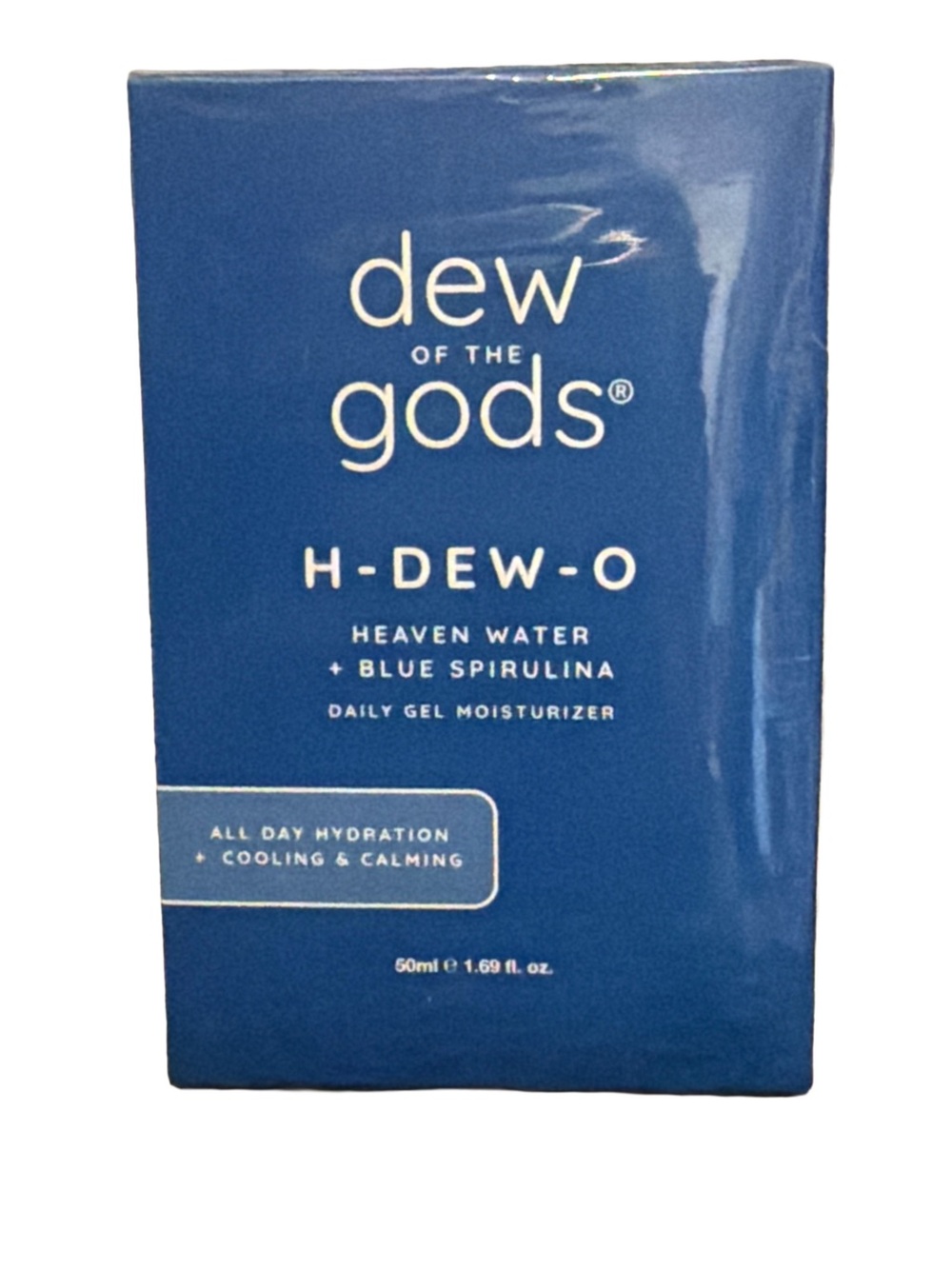 DEW OF THE GODS H-DEW-O Heaven Water + Blue Spirulina Daily Gel Moisturizer NWT - Picture 2 of 4